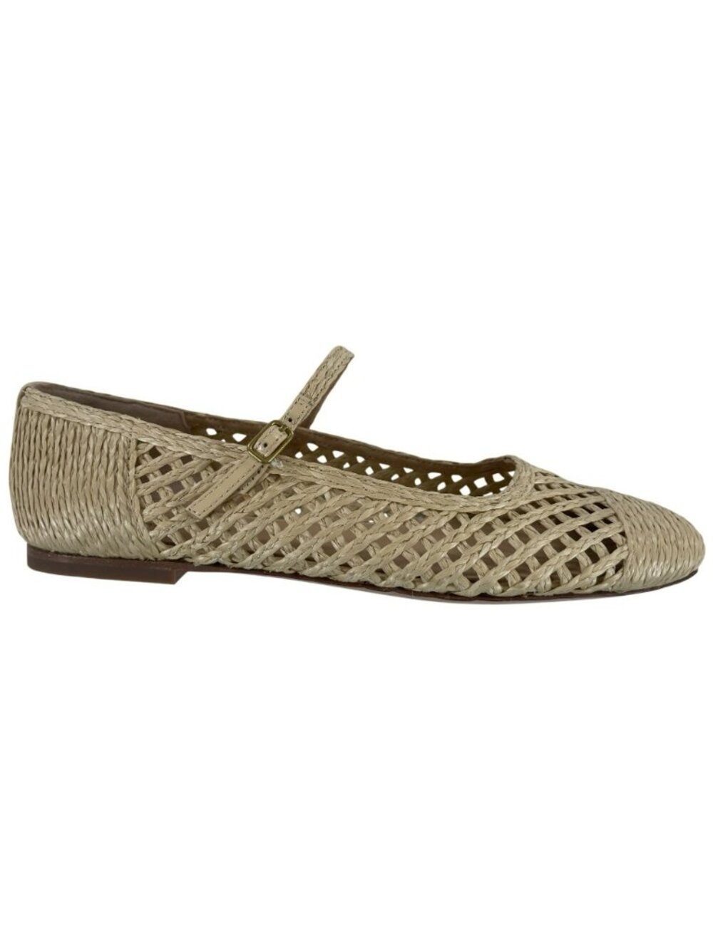 Veronica Beard Ellie Raffia Natural Beige Cute Flats Women's Size 7 MSRP$395 NEW - Picture 8 of 12